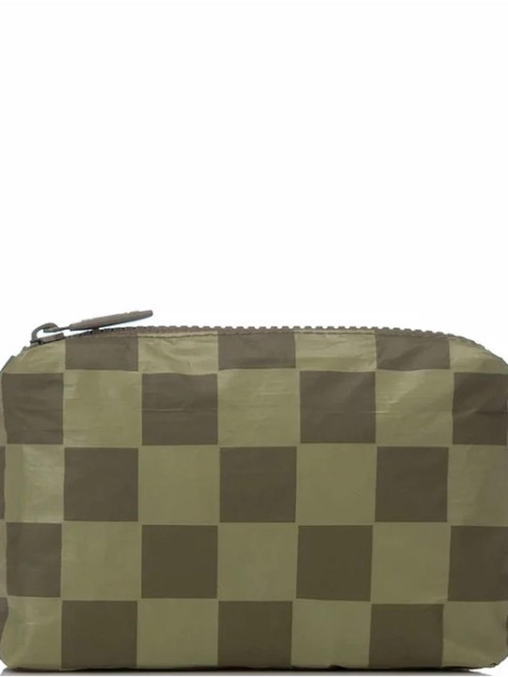 NWT ALOHA COLLECTION Green Check Mini Pouch - Picture 2 of 6